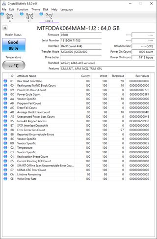 4x SSD Intel y Micron (80GB + 3x64GB)