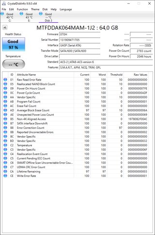 4x SSD Intel y Micron (80GB + 3x64GB)