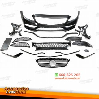 Paragolpes Delantero Mercedes W205 2014-2018 2P /