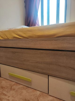 Estructura Cama Nido Madera
