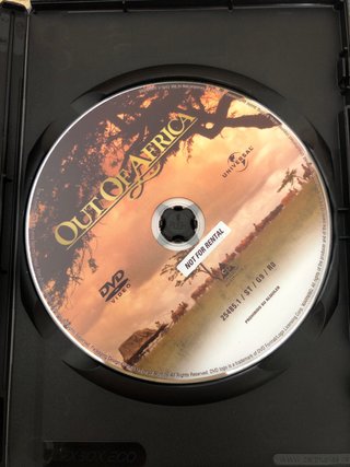 DVD Memorias de África