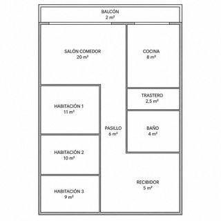 Piso en venta en Artigas - Llefià en Badalona