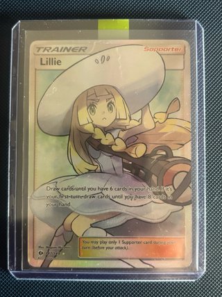 Carta Pokémon Lillie 147/149 Supporter