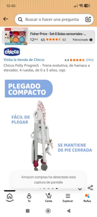Trona Chicco Polly Progress 5
