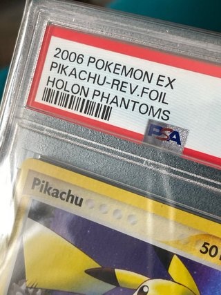 Carta Pokémon Pikachu EX Holon Phantoms 2006