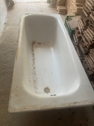 Sanitarios, fregadero doble seno bañera