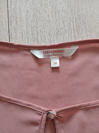 Blusa rosa antico Clockhouse - Taglia XS (38)