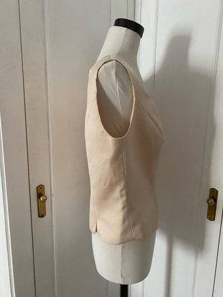 Top satinado vintage