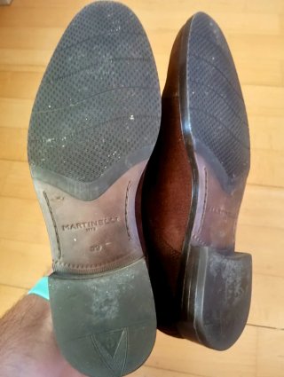 Zapatos Martinelli Ante Marrones Talla 39