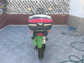 BMW Adventure Moto Gris