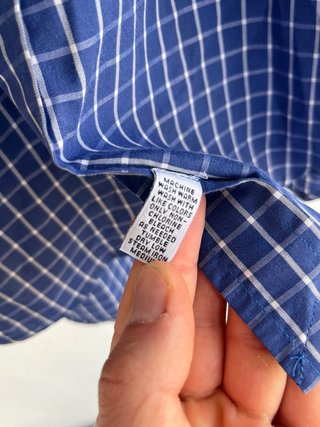 Camisa Polo Ralph Lauren cuadros azul