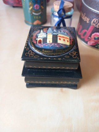 Lote de 7 cajitas decorativas