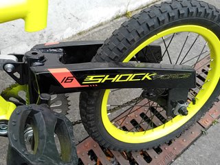 Bicicleta 16 Doble Suspensión BMX