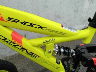 Bicicleta 16 Doble Suspensión BMX