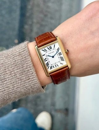 Cartier Tank Solo Oro Amarillo Unisex