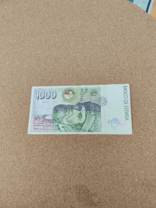 Billete 1000 pesetas 1992