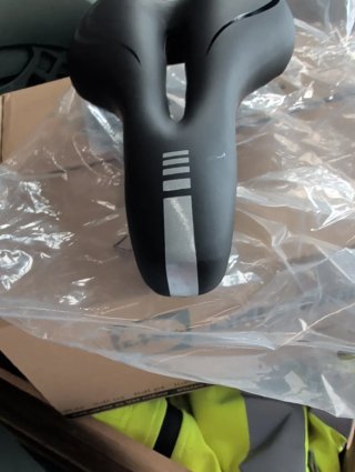 Asiento Bicicleta Gel Negro