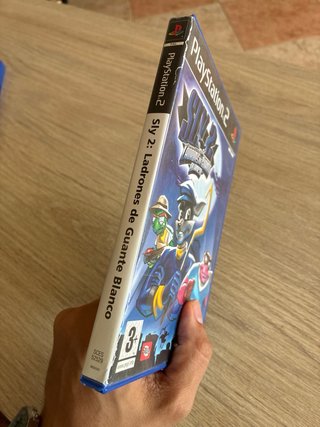 Caja y manual Sly 2 para PS2 (LEER)