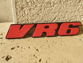 VR6 VW GOLF MK3 VR6 / PASSAT B3 EMBLEMA PARRILLA