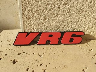 VR6 VW GOLF MK3 VR6 / PASSAT B3 EMBLEMA PARRILLA