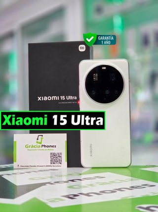 Xiaomi 15 Ultra 512GB Blanco Semi-Nuevo