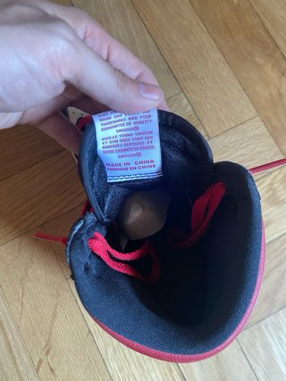 Jordan 1 Retro High Black Gym Red