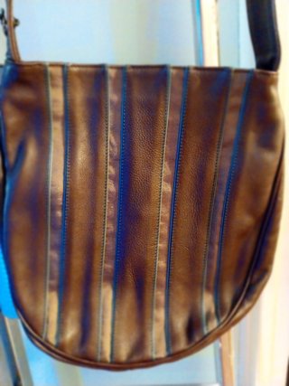 Bolso Desigual Negro y Lupo marron