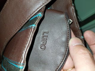Bolso Desigual Negro y Lupo marron
