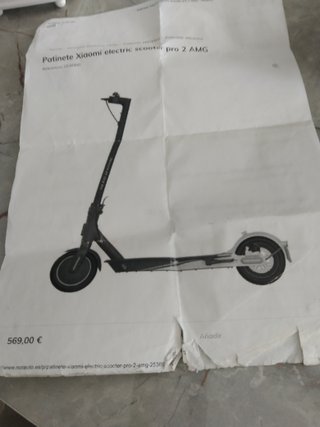 Patinete Xiaomi Electric Scooter Pro 2 AMG