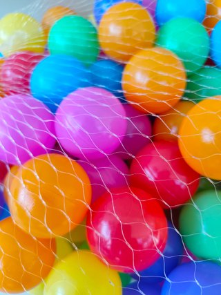 Pack de 100 bolas infantiles multicolor - Nuevo