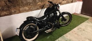 Yamaha Virago 535 Custom Negra