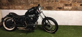 Yamaha Virago 535 Custom Negra