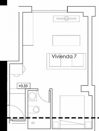 Estudio en alquiler en Castillejos en Madrid