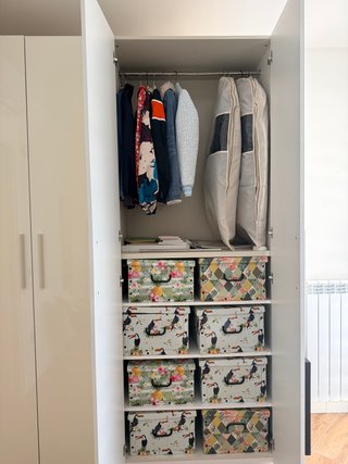 Armadio bianco moderno