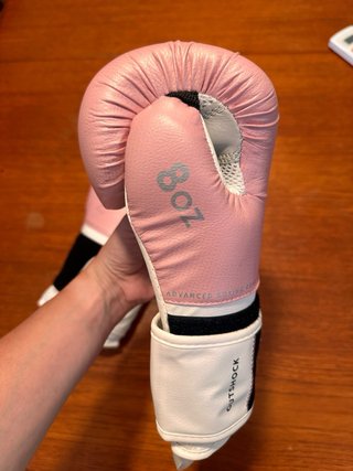 Guantes de boxeo Outshock rosa