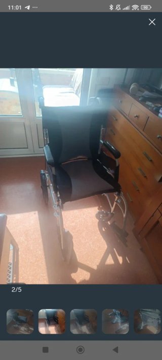 Silla de ruedas plegable NUEVA