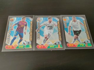 Alexis, Xabi Alonso, Rami edición especial BBVA
