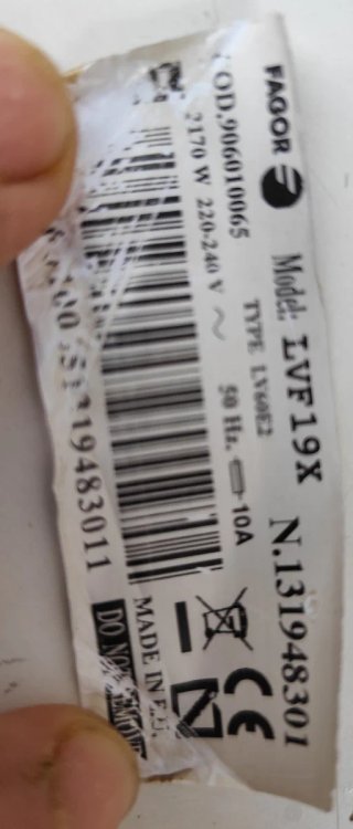 Depósito lavavajillas abrillantador