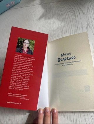 Libro matemáticas Mister Cuadrado