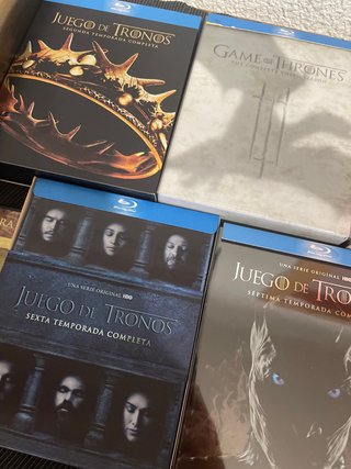 Colección Juego de Tronos Blu-ray Huevo T1-7