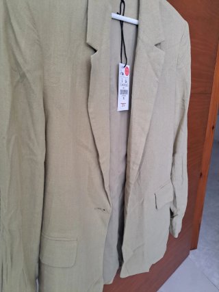 Blazer Lefties verde claro Talla S NUEVA