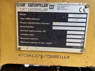 Manipulador TELESCPICO Caterpillar