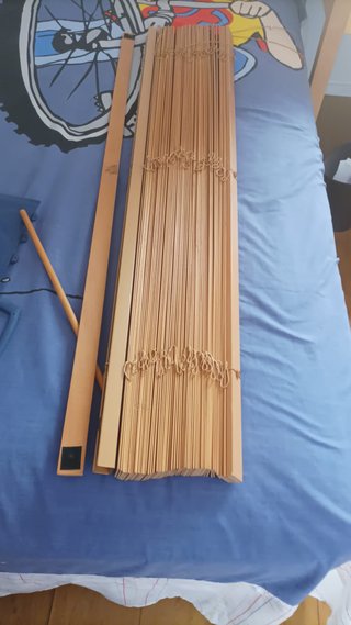 Estor veneciano de madera