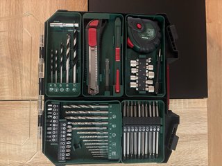 Taladro Atornillador Parkside 20V Set Completo