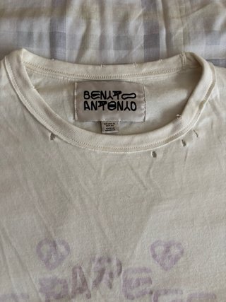 Camiseta Bad Bunny x Zara Blanca