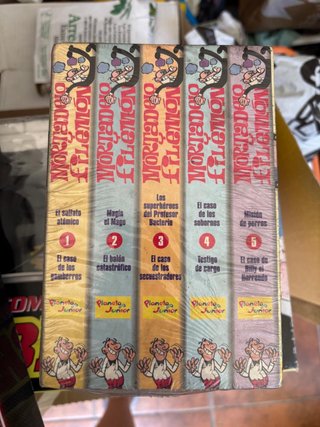 Pack 5 Películas VHS Mortadelo y Filemón