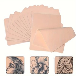 10 Pieles Sintéticas Tatuaje 1mm