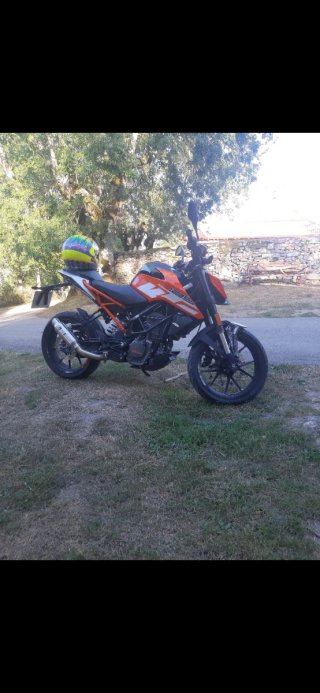 KTM Duke 125 2019 Naranja/Negra