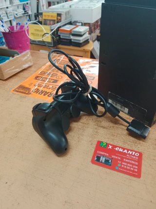 CONSOLA SONY PS2 SCPH-77004 CON MANDO Y CABLES