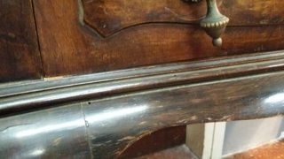 Cómoda/Consola Antigua Madera Luis XV